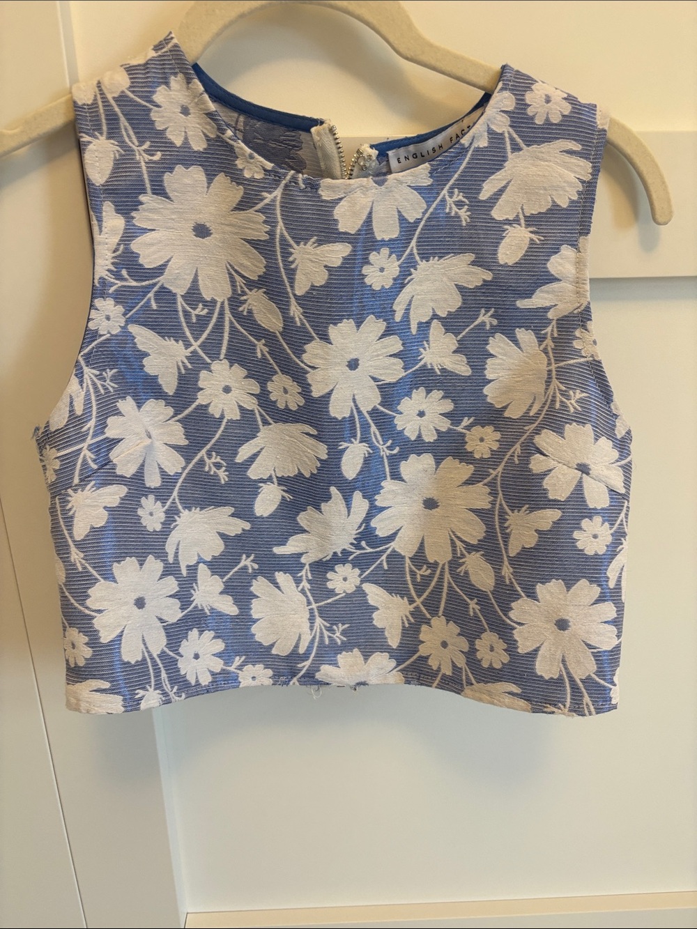 Blue Floral Matching Set - Picture 6 of 9